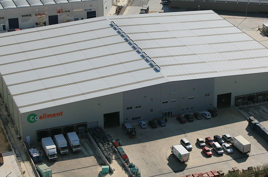 Construcción de plataforma logística Coaliment